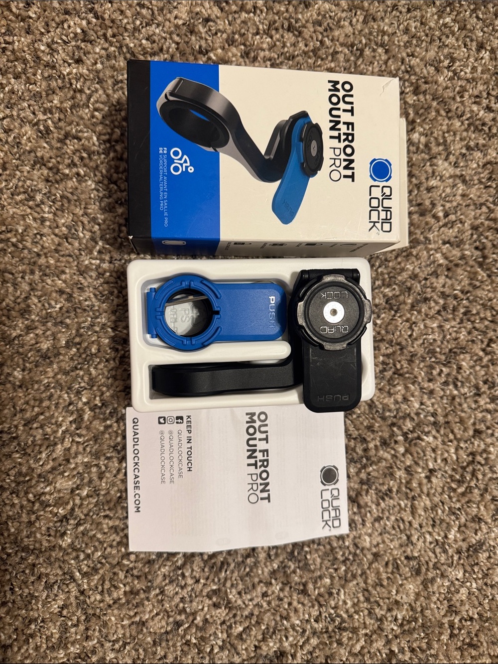 Quad Lock Out Front Mount Pro
